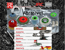 Tablet Screenshot of ferreteriajrc.com